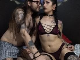 WebCAM of tattoedcouple